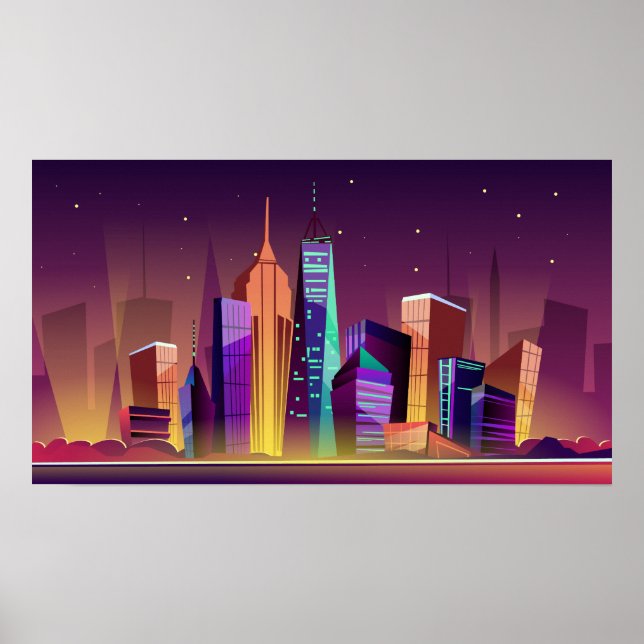 New York City Illustration poster (Framsidan)