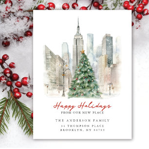 New York City jul ny adress Meddelande Vykort