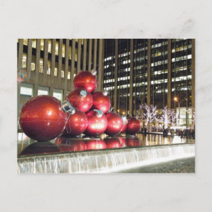 New York City-julen Helg Vykort