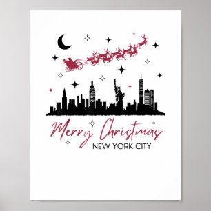 New York City Julresa, God Jul New Poster