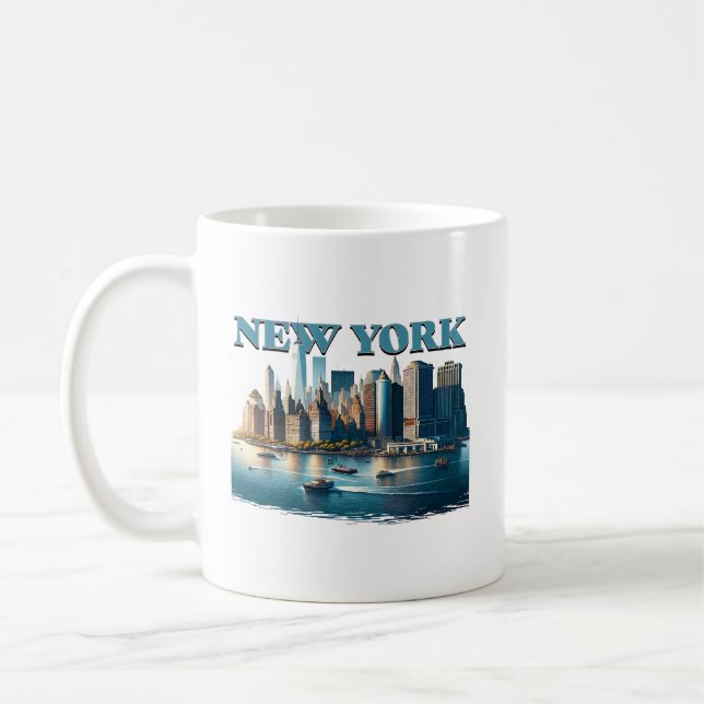 New York City Kaffemugg (Vänster)