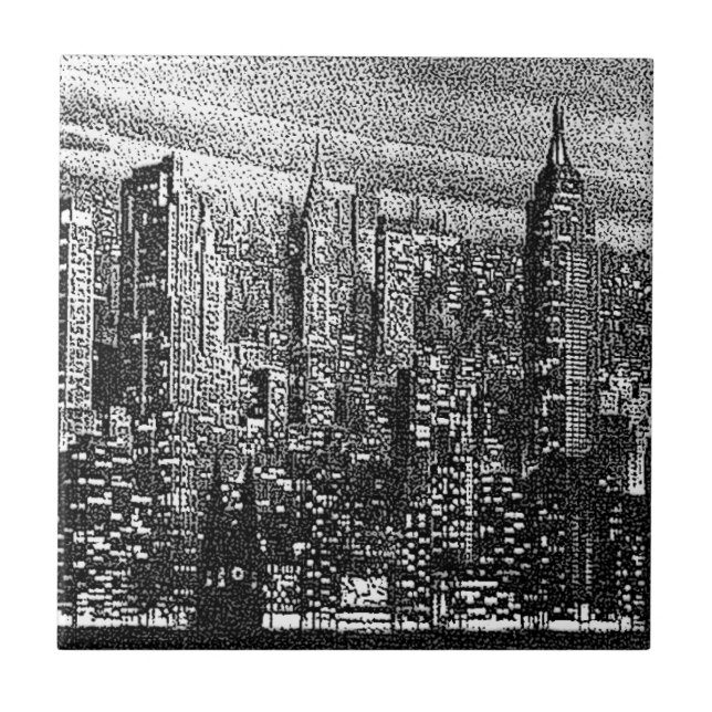 New York City Kakelplatta (Framsidan)