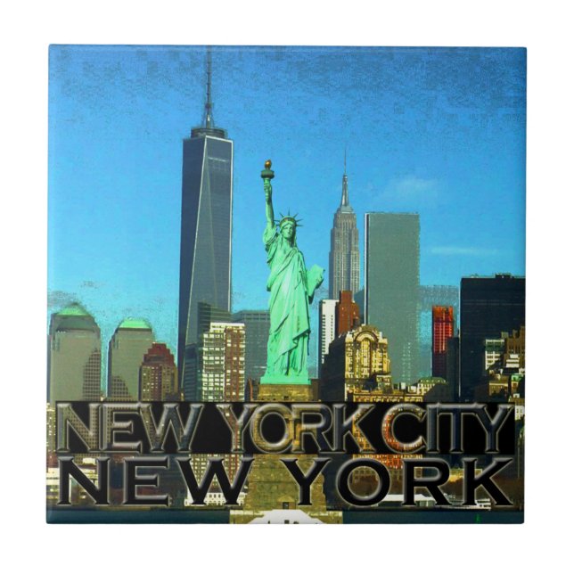 New York City Kakelplatta (Framsidan)