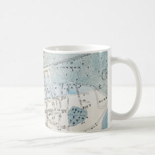 New York City karta, 1728 Kaffemugg