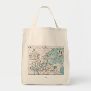 New York City karta, 1728 Tygkasse