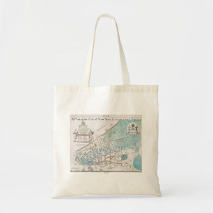 New York City karta, 1728 Tygkasse