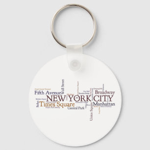 New York City Keychain Nyckelring