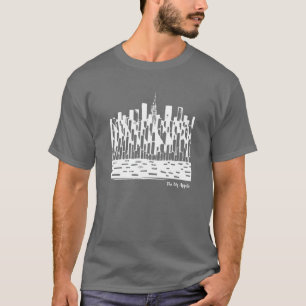 New York City-konstnärliga moderna skjortor T Shirt