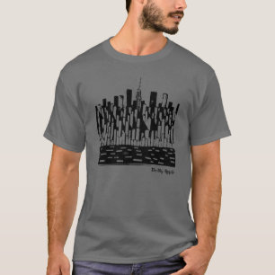 New York City-konstnärliga moderna skjortor T Shirt