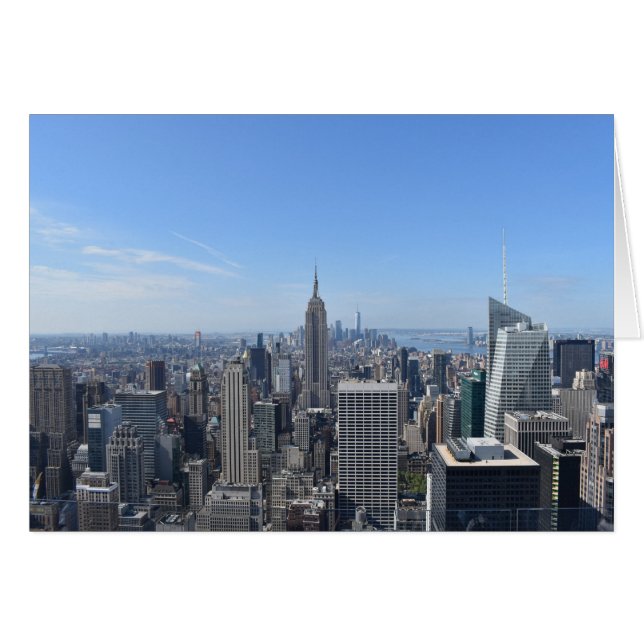 New York City, kort (Framsidan Horizontal)