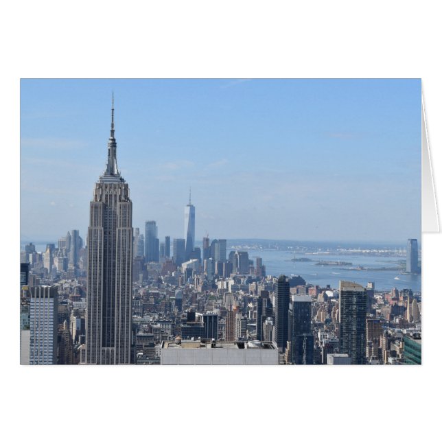 New York City kort (Framsidan Horizontal)