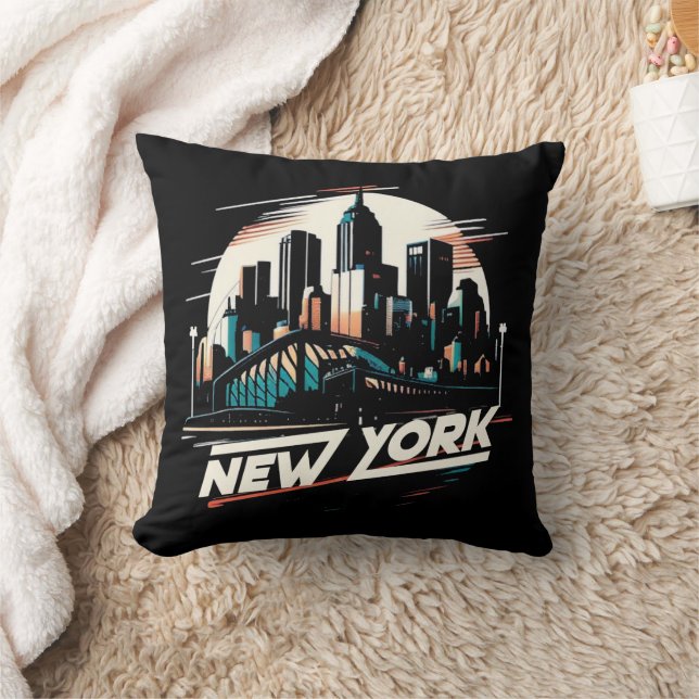 New York City Kudde (Filt)