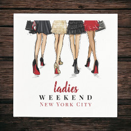 New York City Ladies Weekend Fashion Getaway Pappersservett