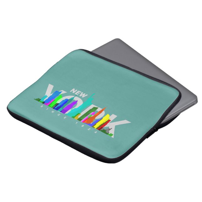 New York City | Laptop sleeve 13 tum (Framsida topp)
