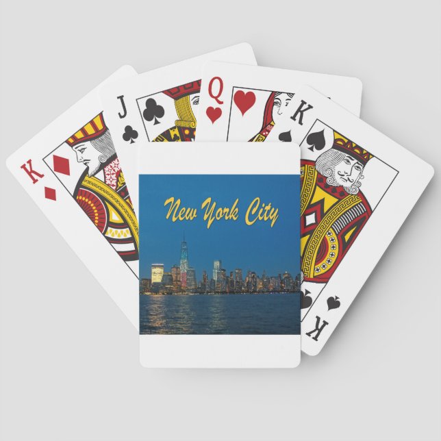 New York City Ljus Casinokort (Baksidan)