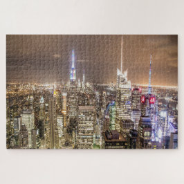 New York City Ljus Jigszle Puzzle Pussel
