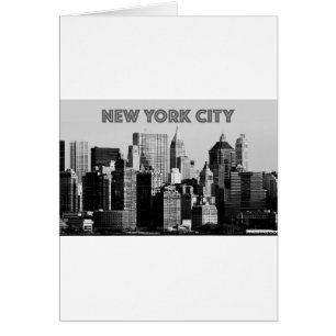New York City Lower-Manhattan Pro Photo Hälsningskort