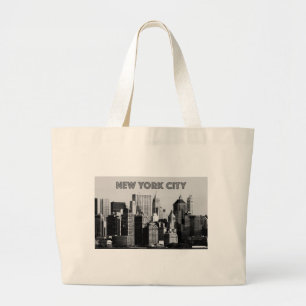 New York City Lower-Manhattan Pro Photo Jumbo Tygkasse