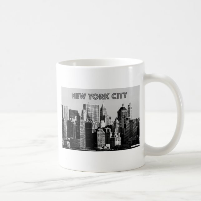 New York City Lower-Manhattan Pro Photo Kaffemugg (Höger)