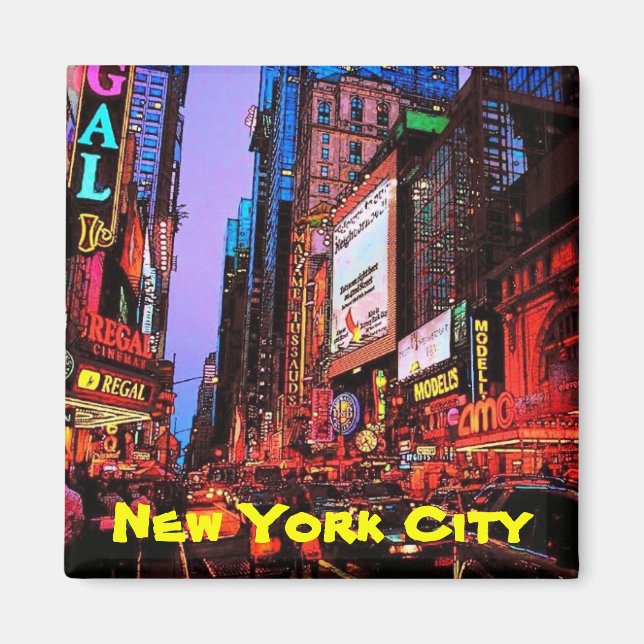 New York City Magnet (Framsidan)