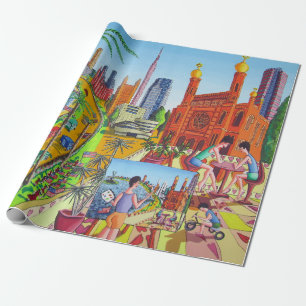 New York City-målning Presentpapper