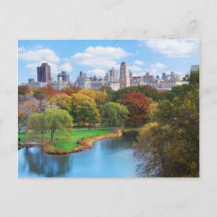 New York City Manhattan Central Park Panorama Vykort