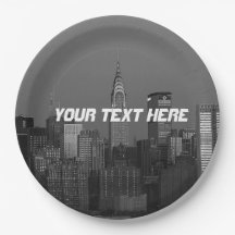 New York City Manhattan Empire state Byggande Pap