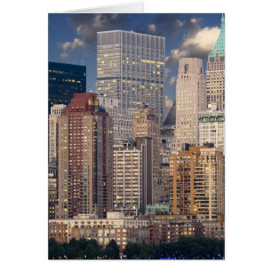 New York City Manhattan Hälsningskort
