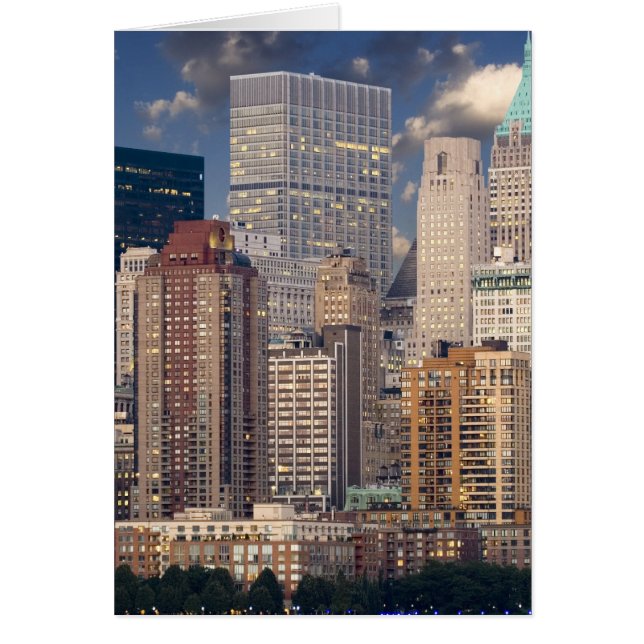 New York City Manhattan Hälsningskort (Framsidan)