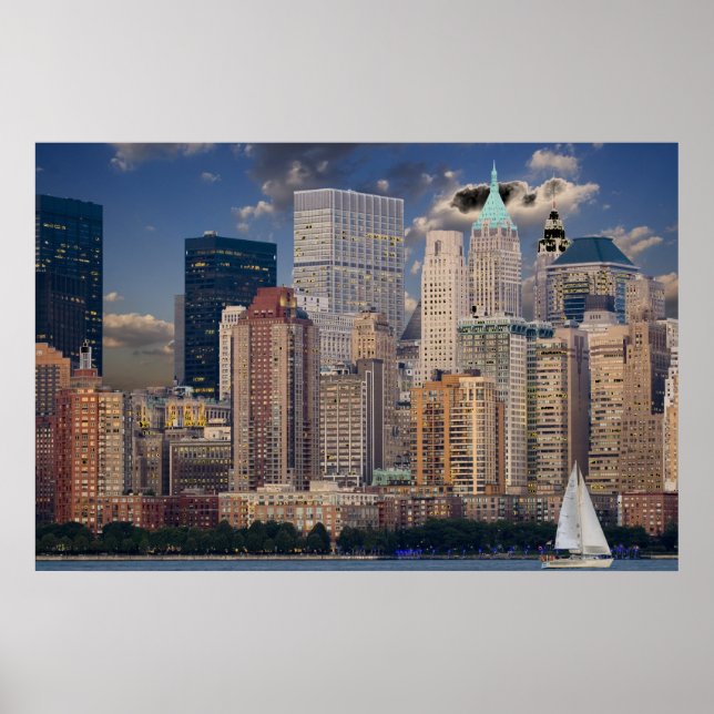 New York City Manhattan Poster (Framsidan)