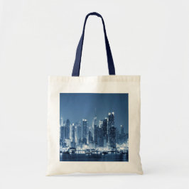 New-York City Manhattan Scenia Skyline Tygkasse