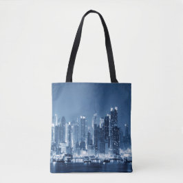 New-York City Manhattan Scenia Skyline Tygkasse
