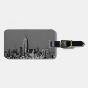New York City Manhattan Skyline Bagagebricka