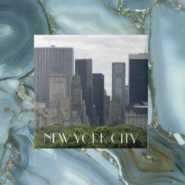New York City Manhattan Skyline Kakelplatta