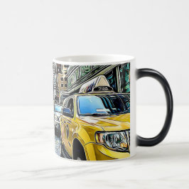 New York City Manhattan Taxi cab Coffee Mugg