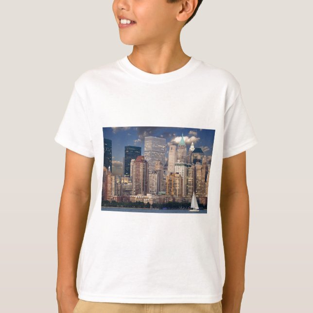 New York City Manhattan Tee (Framsida)
