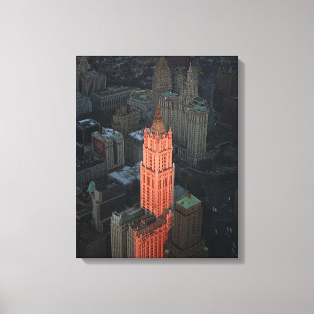 New York City-Manhattan USA Canvastryck (Framsida)