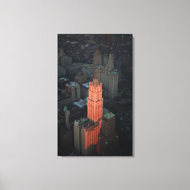 New York City-Manhattan USA Canvastryck (Framsida)