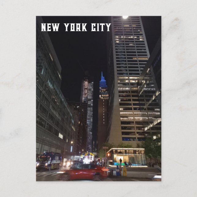 New York City - Mannhatten One Vanderbilt Vykort (Framsida)