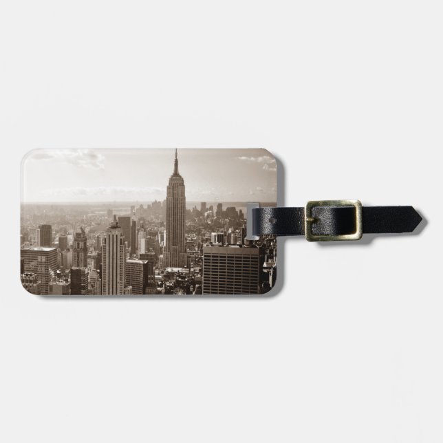 New York City Midtown Bagagebricka (Horisontell Framsida)