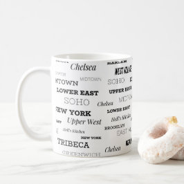 New York City-minnen Kaffemugg