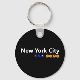 New York City, New York Keychain Nyckelring