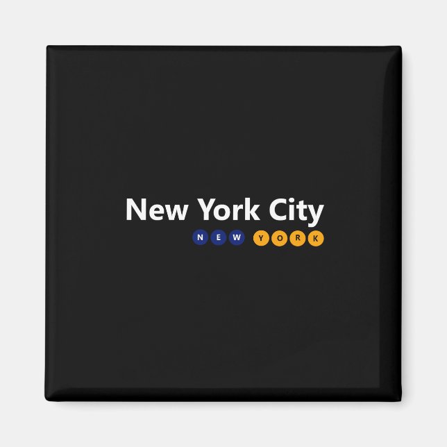 New York City, New York Magnet (Framsidan)