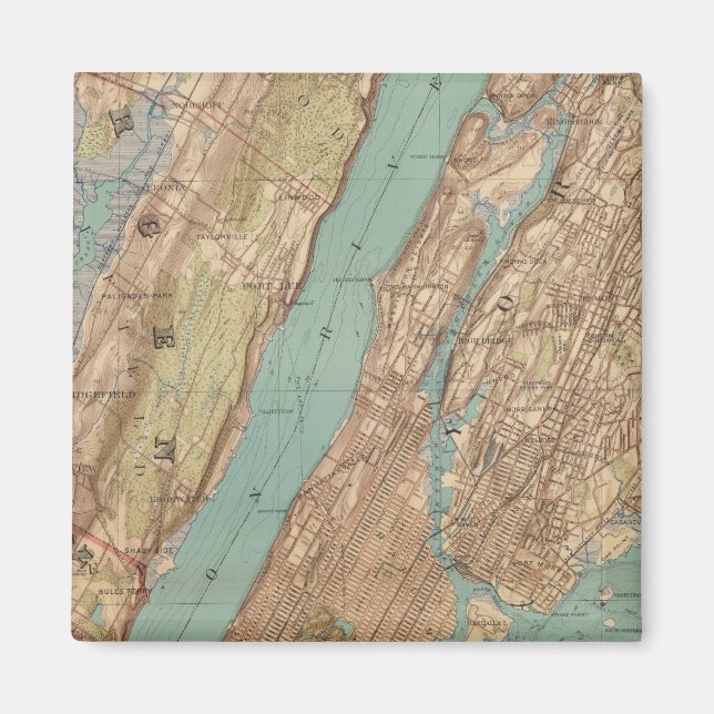 New York City, New York Magnet (Framsidan)