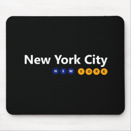 New York City, New York Mousepad Musmatta
