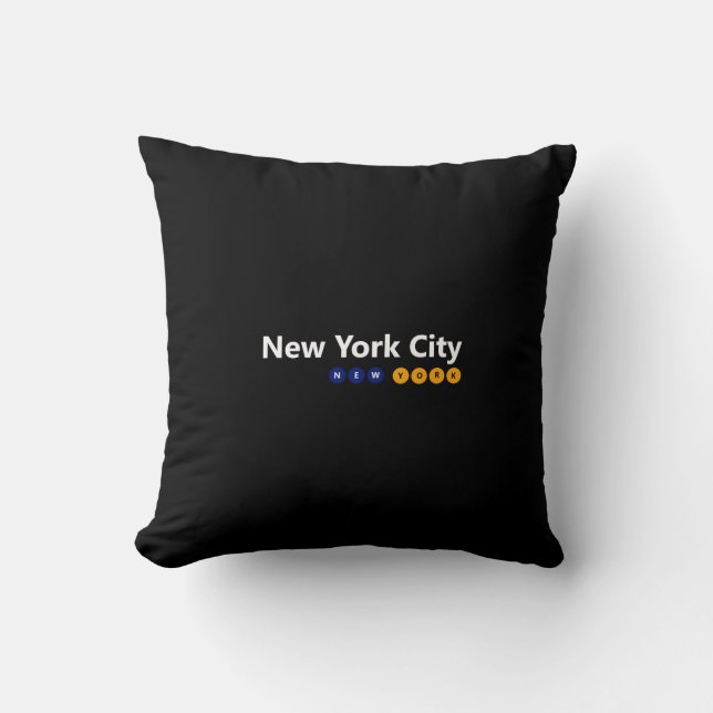 New York City, New York Pillow Kudde (Framsida)