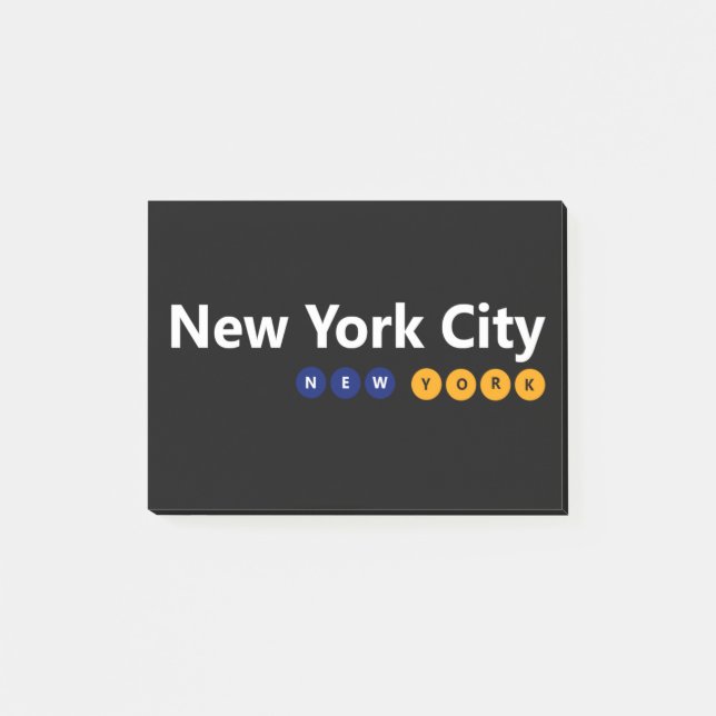 New York City, New York Post-it® Notes Post-it Block (Framsida)