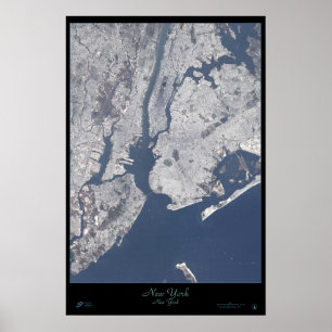 New York City, New York satellitposter Poster