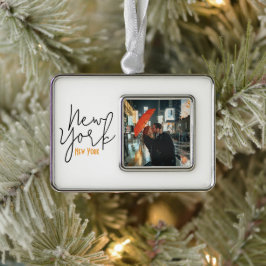 New York City, New York-souvenir Julgransprydnad