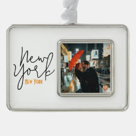 New York City, New York-souvenir Julgransprydnad